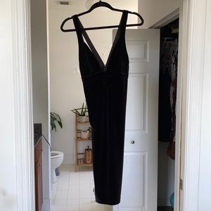Velvet Black Dress